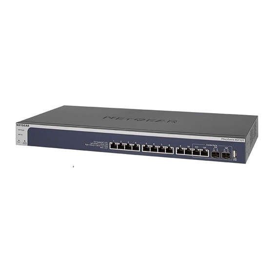 NETGEAR XS708T Guide D'installation