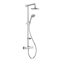 Hansgrohe Raindancen S 180 Showerpipe 27260000 Mode D'emploi / Instructions De Montage