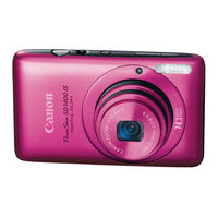 Canon PowerShot SD1400 IS DIGITAL ELPH Guide D'utilisation