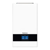Buderus Logatherm WLW176i AR Notice D'installation