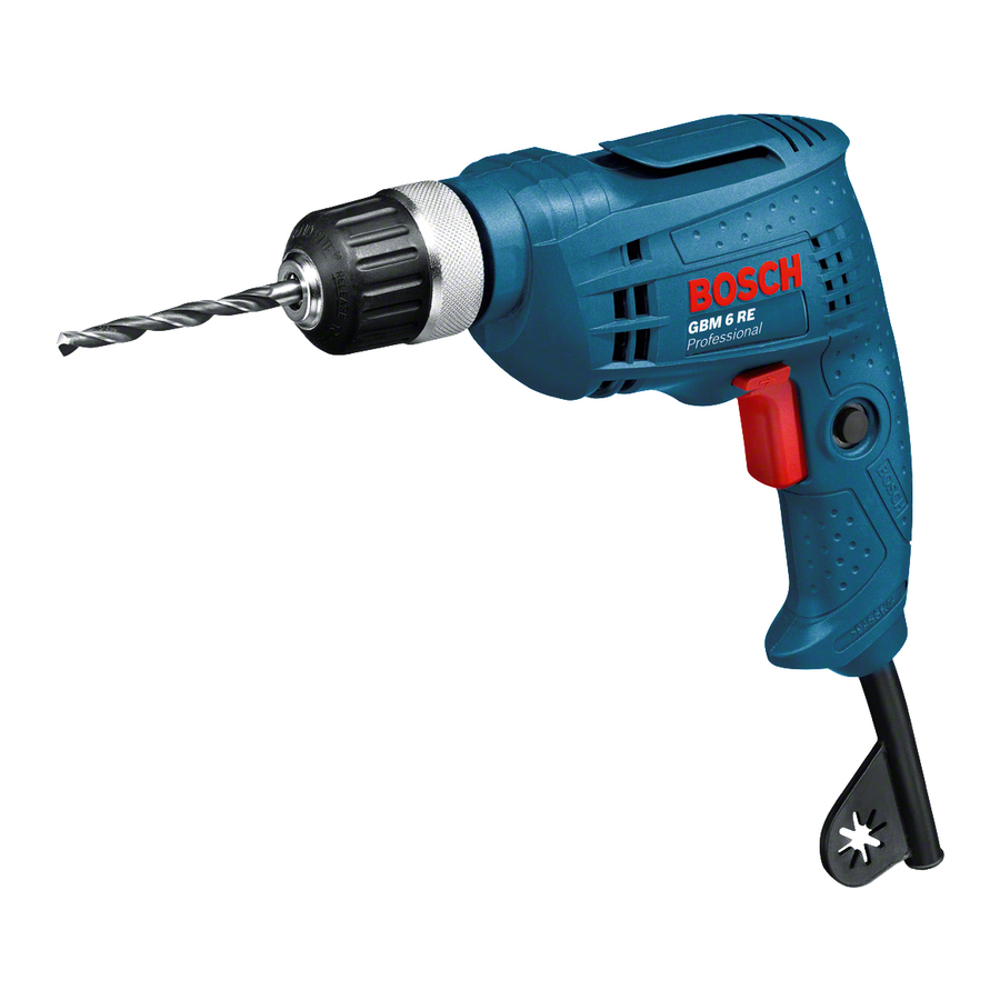 Bosch GBM 6 RE Professional Notice Originale