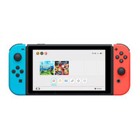 Nintendo Switch Mode D'emploi