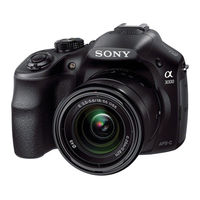 Sony Alpha ILCE-3000 Mode D'emploi