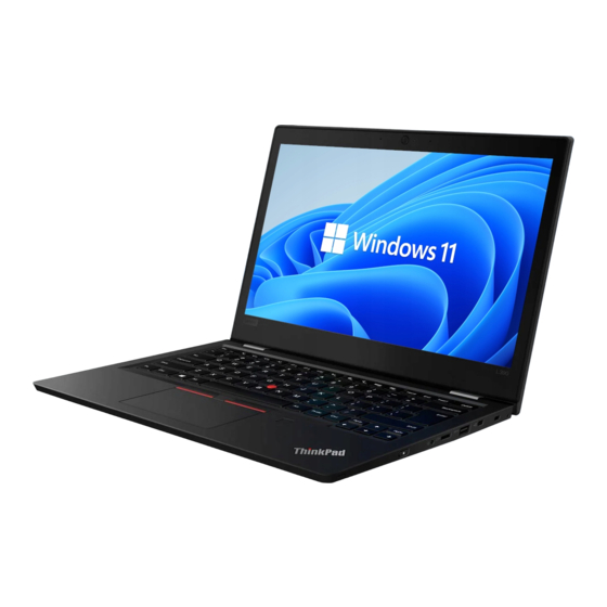 Lenovo ThinkPad L390 Guide D'utilisation