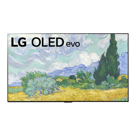 LG OLED55G1PUA Manuels