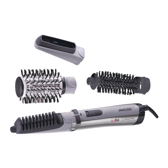 BaByliss Beliss brushing 1000 Manuels