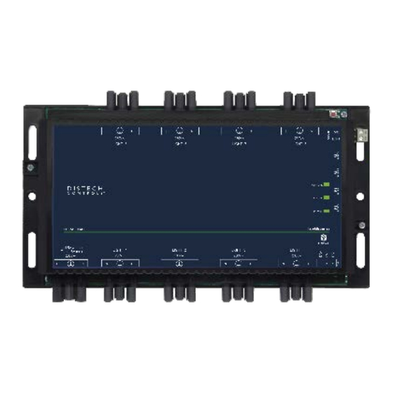 Distech Controls CTR-8LDALI Guide D'installation