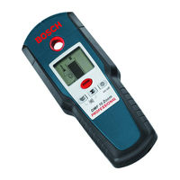 Bosch DMF 10 Zoom Professional Instructions D'utilisation