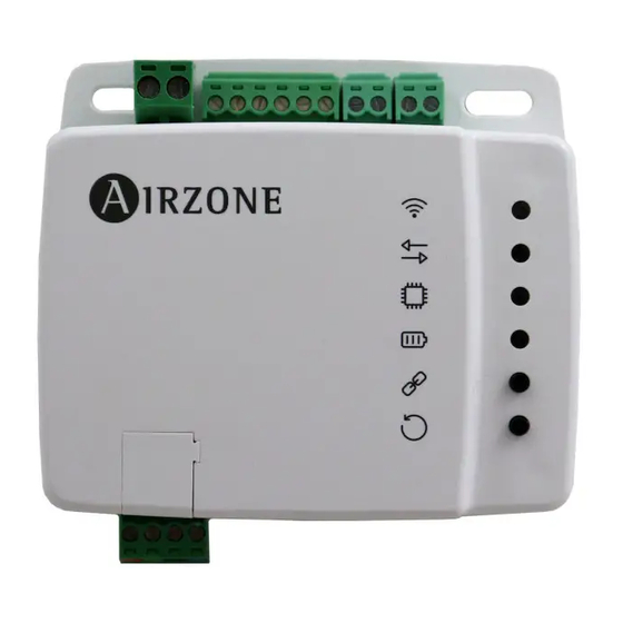 Airzone Aidoo Pro AZAI6WSP Serie Manuel D'utilisation