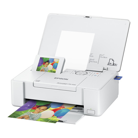 Epson PM-400 Guide Rapide