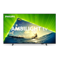 Philips AMBILIGHT tv 8209 Serie Mode D'emploi