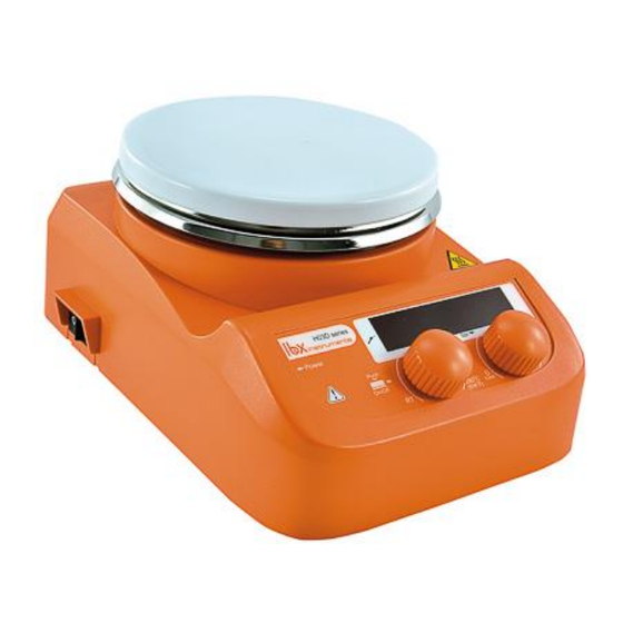 LBX instruments H03D Mode D'emploi