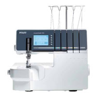 Pfaff Coverlock 4.0 Manuel D'utilisation