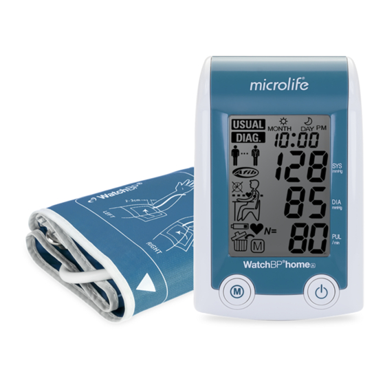 Microlife WatchBP home Mode D'emploi