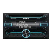 Sony WX-920BT Mode D'emploi