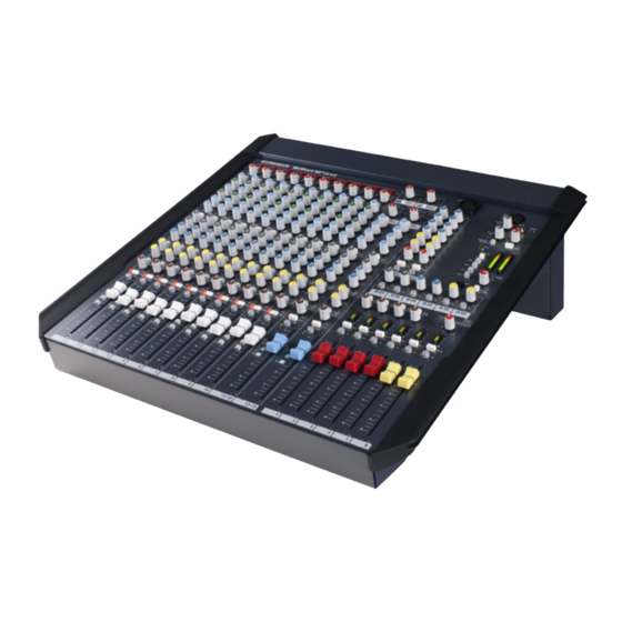 ALLEN & HEATH MixWizard WZ4 14:4:2 Manuels