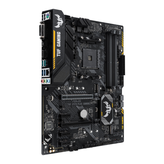 Asus TUF X470-PLUS Gaming Manuel D'instructions