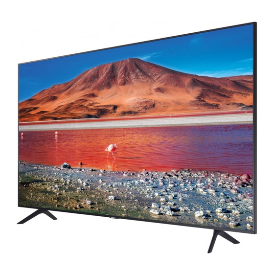 Samsung UE43TU7125 Manuel