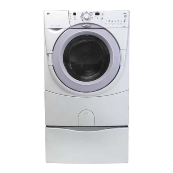 Whirlpool AWM 8000 Manuels