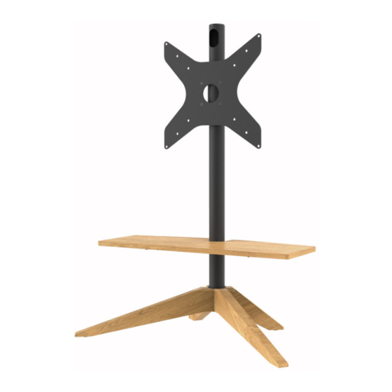 Cavus CROSS TV FLOOR STAND Manuel