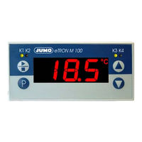 Jumo eTRON M100 Notice De Mise En Service