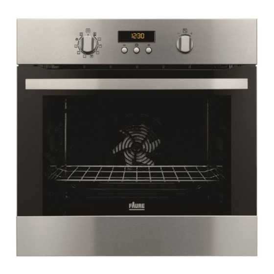FAURE FOP2700WK Notice D'utilisation