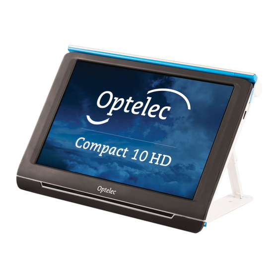 Optelec Compact 10 HD Manuel D'utilisation