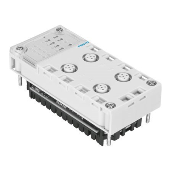 Festo CPX-CTEL-4-M12-5POL Mode D'emploi