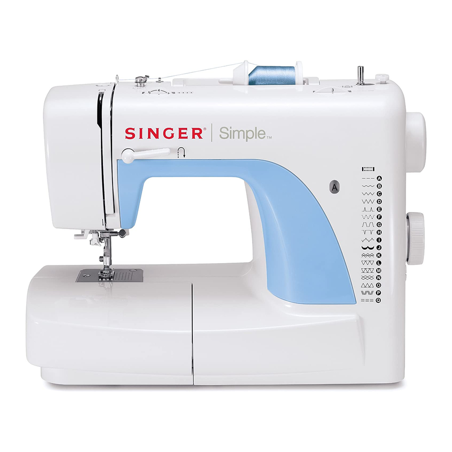 Singer 3116 Manuels