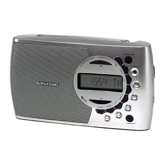 Grundig OCEAN BOY 510 Mode D'emploi