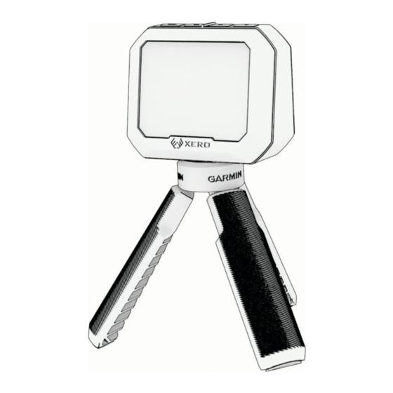 Garmin Xero C1 Manuel D'utilisation