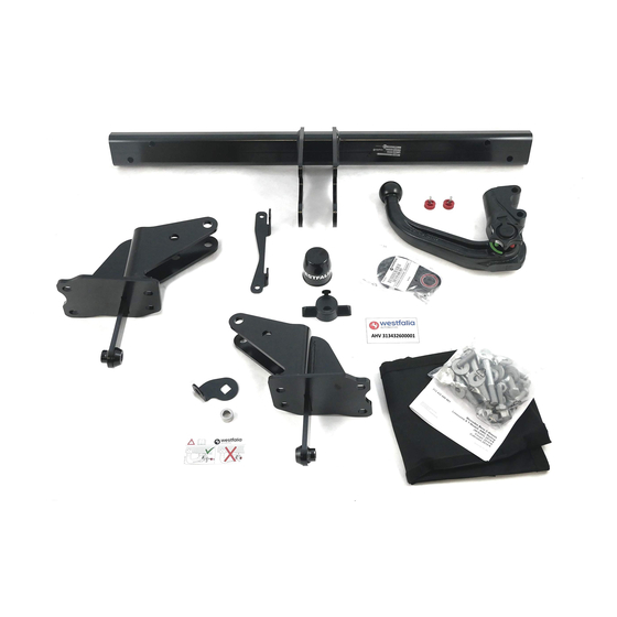 Westfalia Automotive 313 432 600 001 Notice De Montage Et D'utilisation