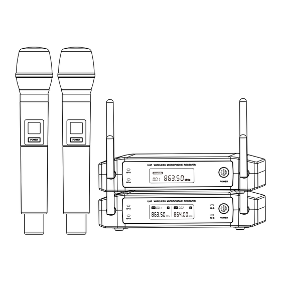 woodbrass UHF-1M Notice D'utilisation