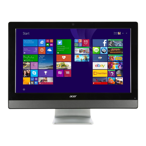 Acer ASPIRE Z3-613 Manuel D'utilisation