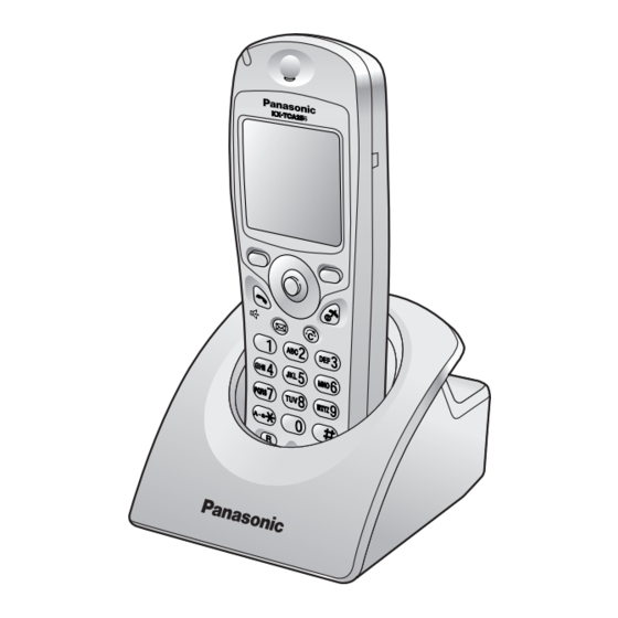 Panasonic KX-TCA256 Manuel Utilisateur