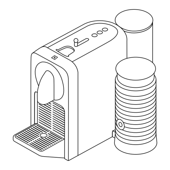 Nespresso magimix PRODIGIO&MILK Manuel D'instructions