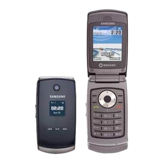 Samsung SGH-A516 Manuels