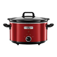 Crock-Pot SCV400RD Notice D'utilisation