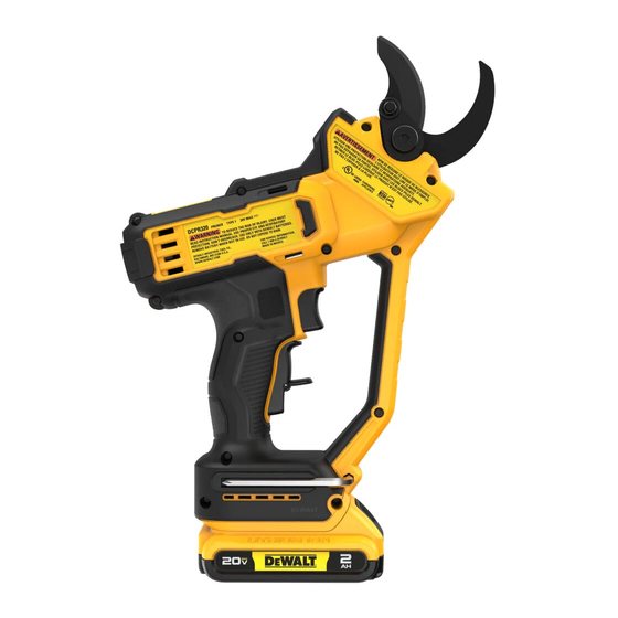 DeWalt DCPR320 Guide D'utilisation