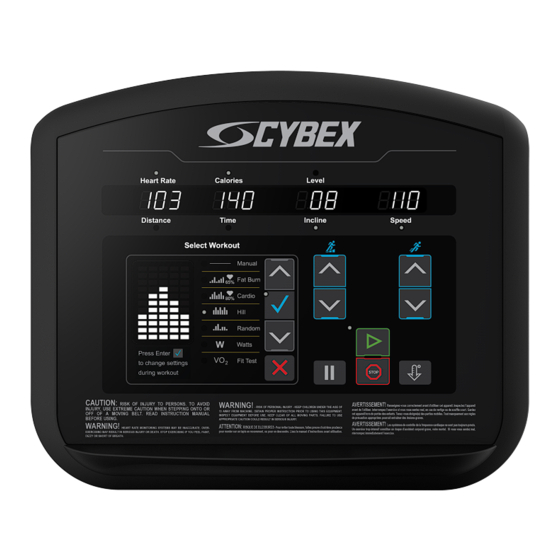 CYBEX V Serie Manuel De L'utilisateur