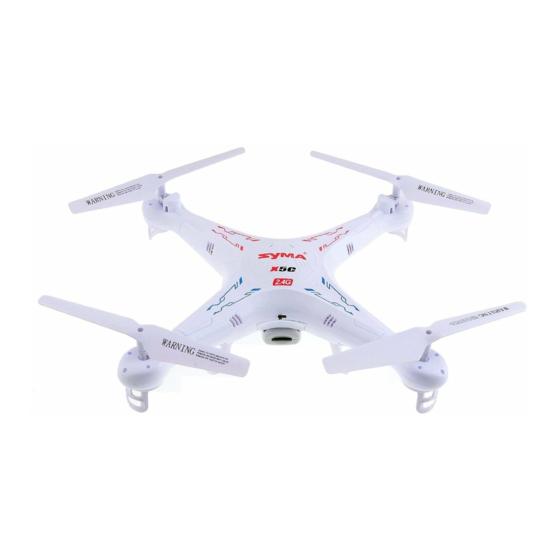 SYMA X5C Manuel De L'utilisateur