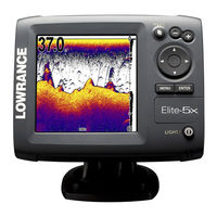 Lowrance Elite 4X Manuel D'utilisation