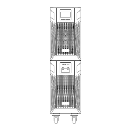 Ecus ETY 2 6KVA Manuel Utilisateur