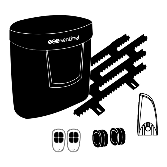SCS Sentinel prim' MCO0105 Notice D'utilisation Et D'installation