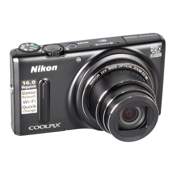 Nikon COOLPIX S9600 Manuel De Référence
