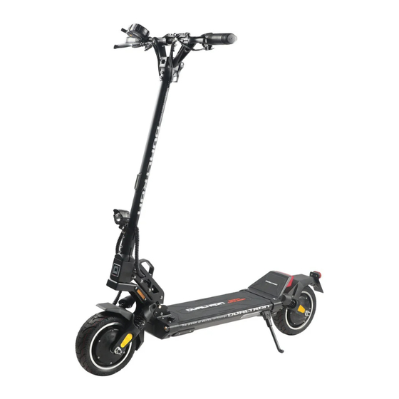 Dualtron AMINIA521 Notice Originale