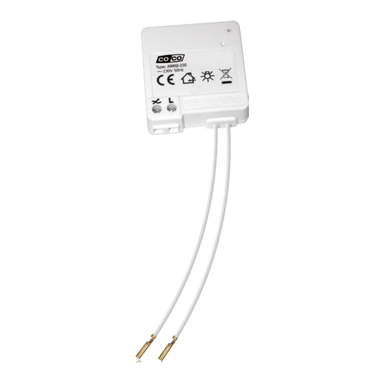 CoCo AWMD-250 Guide De L'utilisateur