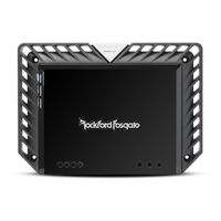 Rockford Fosgate POWER T5001 Installation Et Fonctionnement