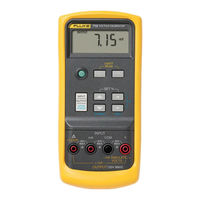 Fluke 715 Mode D'emploi