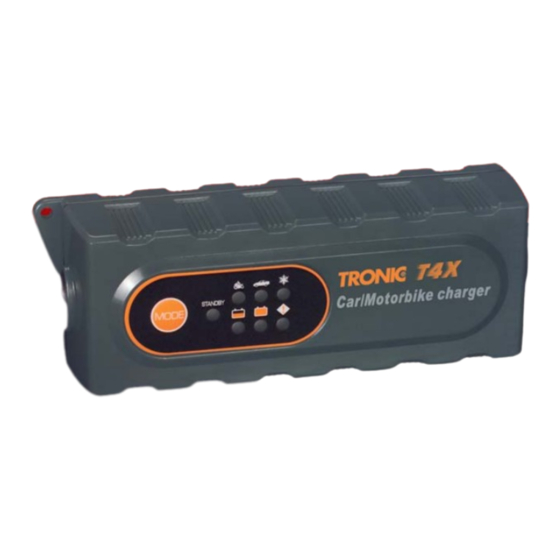 Tronic T4X Mode D'emploi